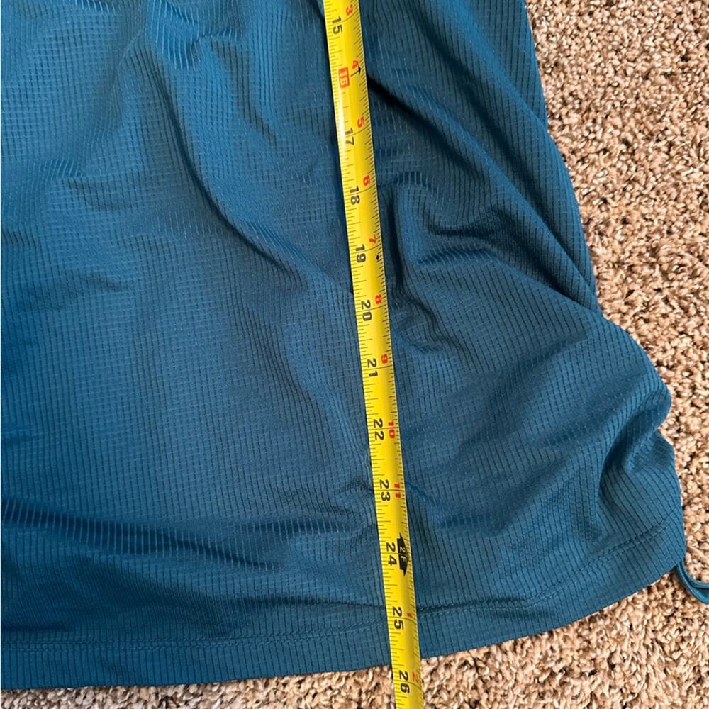 Fabletics green side cinch workout top, women’s large - Picture 3 of 6